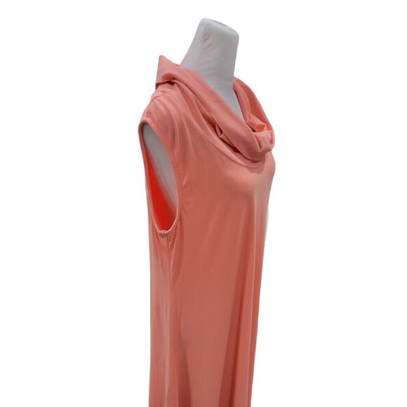 Soft Surroundings Women's Cowl Neck Hi Low Modal Maxi Dress Size Large 29066 - Picture 11 of 12